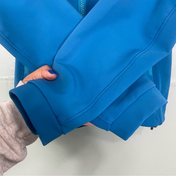 Vintage Arc’teryx Soft shell Jacket Fleece Gorpcore Women Sz Small Blue - Picture 5 of 12